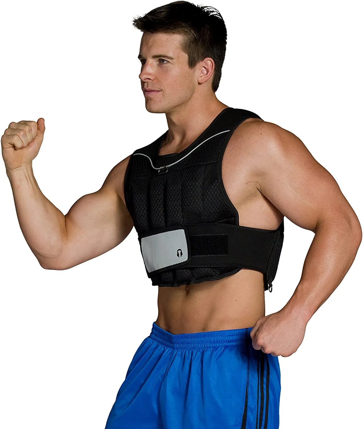 Adjustable CAP Barbell vest for muscle building and cardio