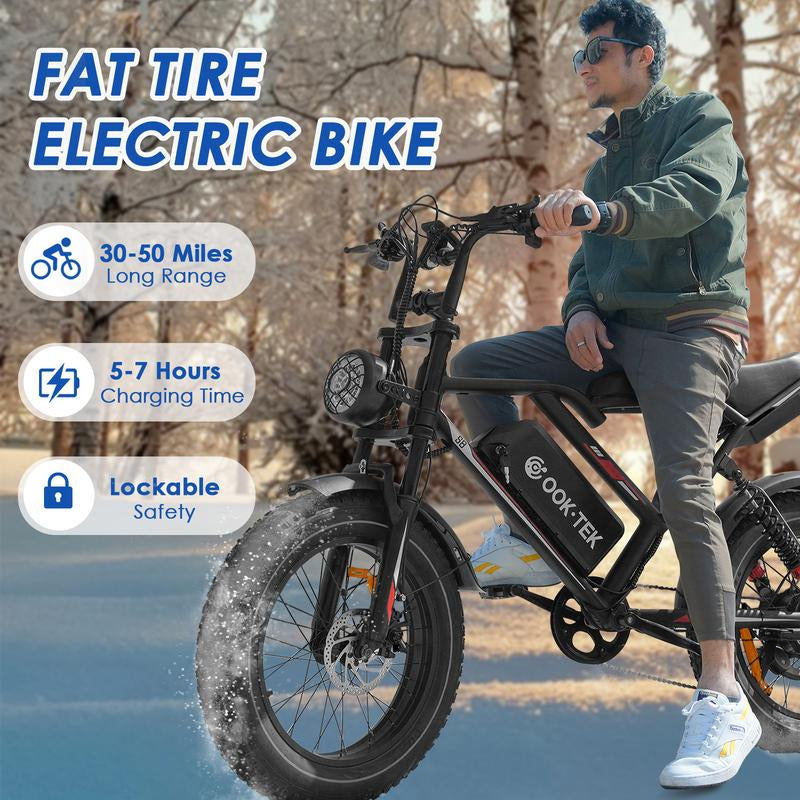 Powerful S8 e-bike for versatile urban and off-road riding