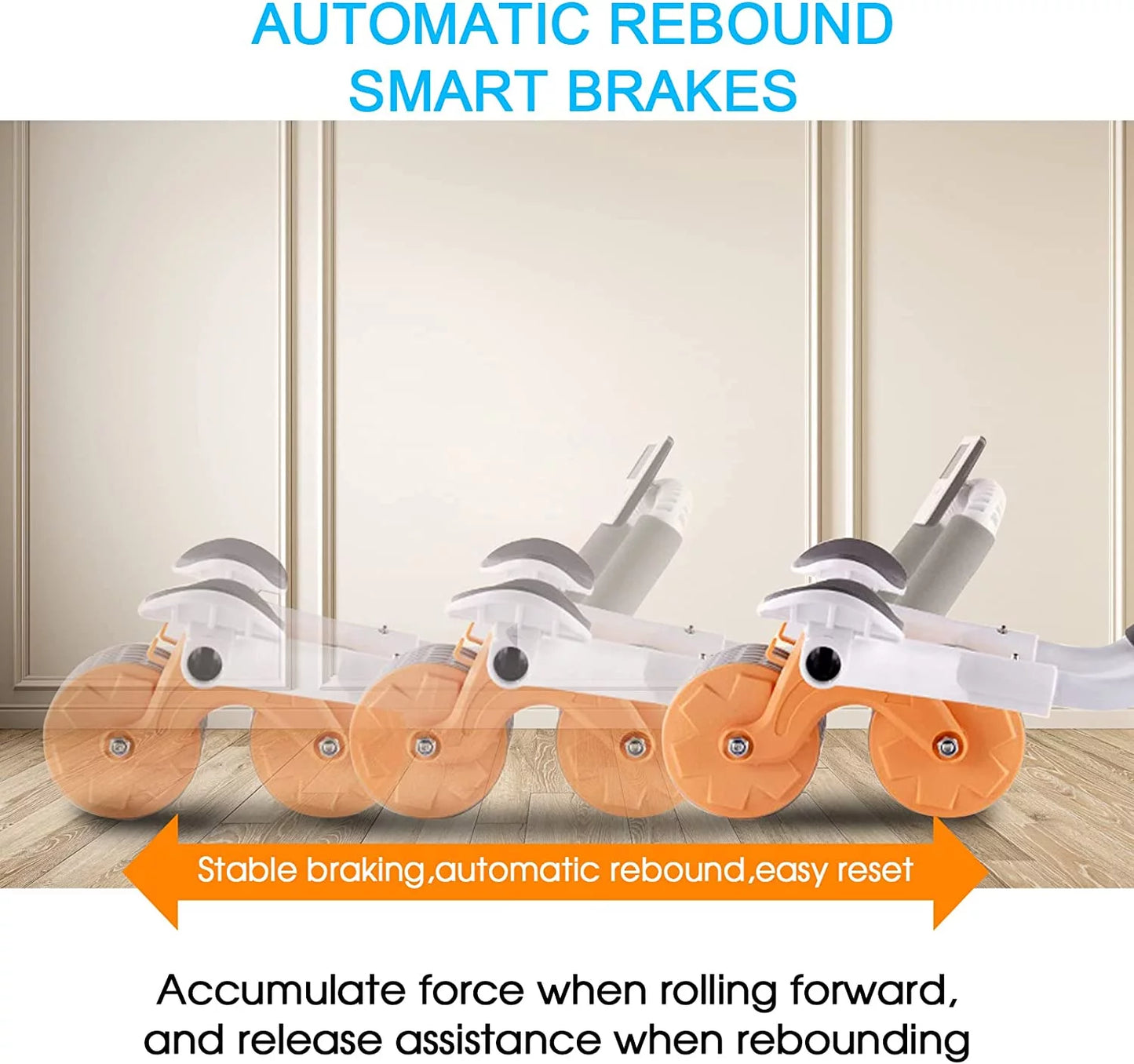 Innovative abs roller for effective core strengthening
