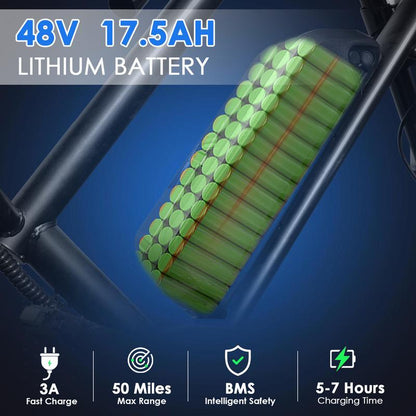 Electric bike with APP connectivity and hydraulic brakes