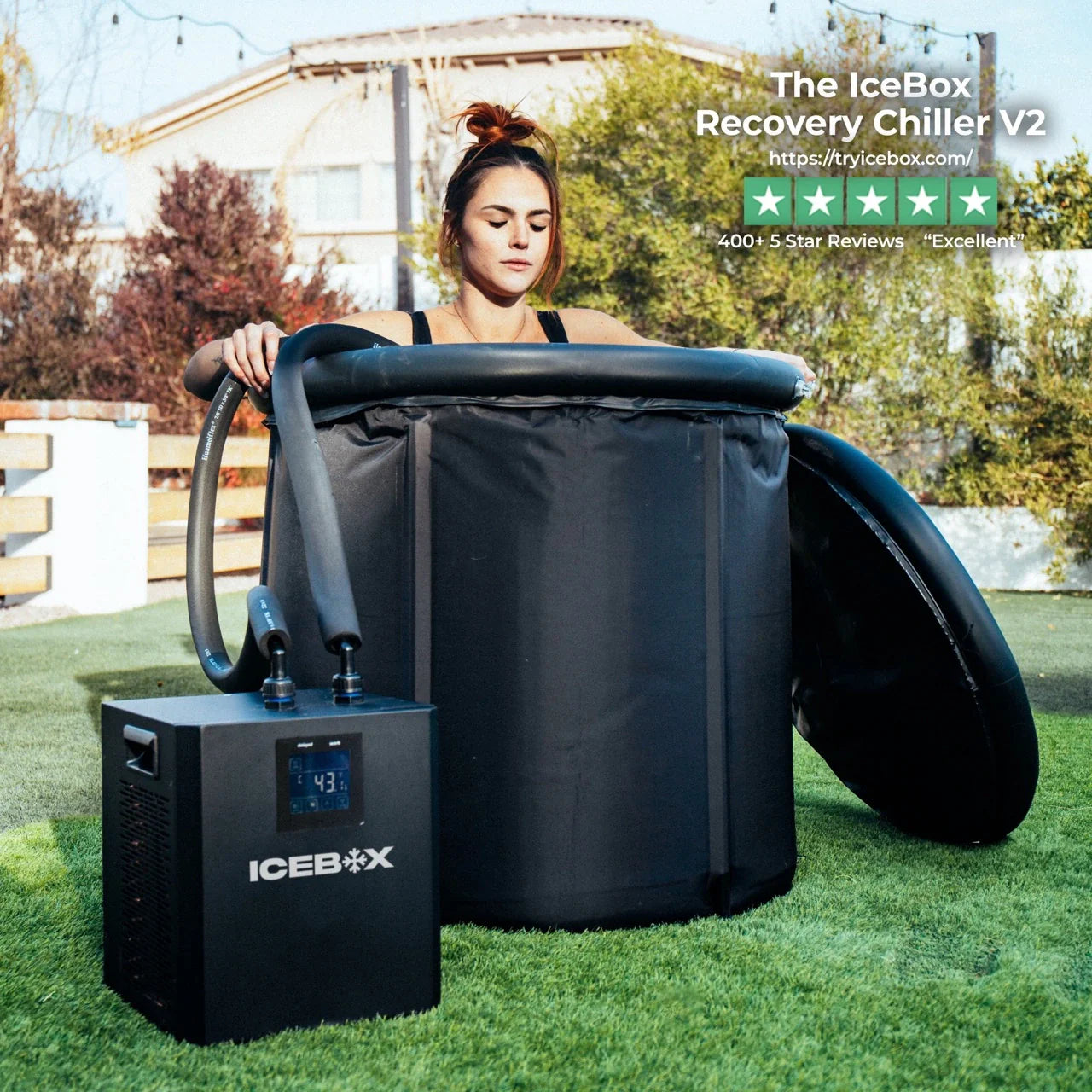 Efficient recovery chiller for optimal cold therapy