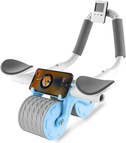 2025 ab roller with timer for core exercise