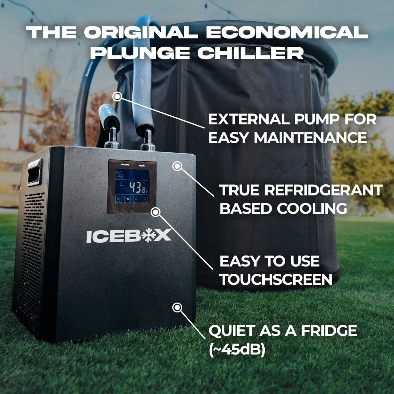 Advanced chiller V2 for enhanced muscle recovery